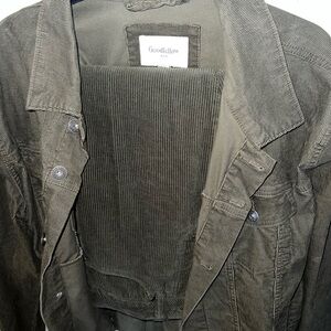 Goodfellow & Co Men's Olive Corduroy Jacket